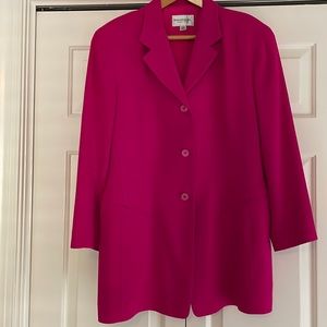Emanuel Ungaro vintage Hot pink Jacket